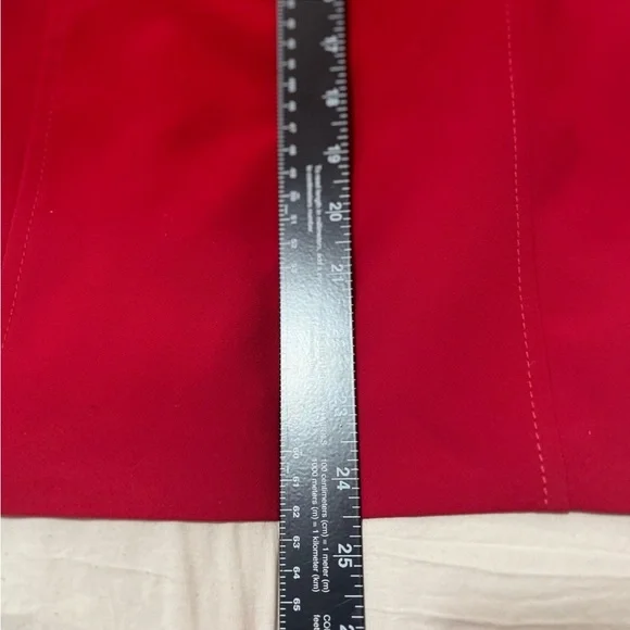 Zara Sweetheart Off the Shoulder Puff Sleeve Red Valentine’s Day Mini Dress M - Picture 12 of 14